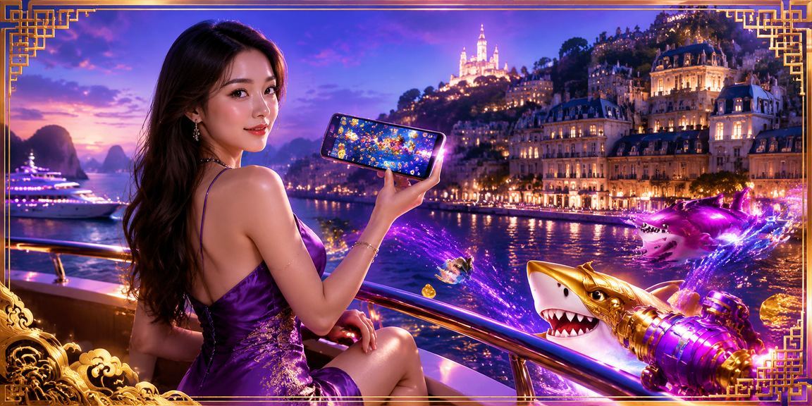 Cảnh đêm với ánh sáng neon tại Đà Lạt